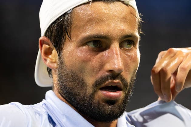 August 6, 2026, Montreal, Quebec, Canada: TITOUAN DROGUET from France in match against Brandon Nakashima (28) from USA in third round at Canadian Open at IGA stadium in Montreal, Quebec, Canada on 2026-08-06 Montreal Canada - ZUMAl189 20260806_zsp_l189_130 Copyright: xYannickxLegarex