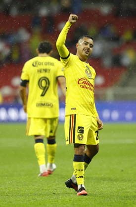 Leagues Cup - America vs San Diego FC Erick Sánchez of America celebrates a goal during a Leagues Cup soccer match between America and San Diego FC at the Banorte Stadium in Mexico City, Mexico, 06 August 2026. Mexico City Mexico  Copyright: xSáshenkaxGutiérrezx