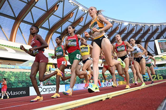 World Athletics U20 Championships Oregon 2026 EUGENE, UNITED STATES OF AMERICA - AUGUST 7, 2026 : Paula Terhorst (GER) competing in the 1500m during the World Athletics U20 Championships Oregon 2026 at Hayward Field on August 7, 2026 in Eugene, United States Of America. *** World Athletics U20 Championships Oregon 2026 EUGENE, UNITED STATES OF AMERICA AUGUST 7, 2026 Paula Terhorst (GER) competing in the 1500m during the World Athletics U20 Championships Oregon 2026 at Hayward Field on August 7, 2026, in Eugene, United States of America Copyright: xBEAUTIFULxSPORTS DecaxText&Bildx