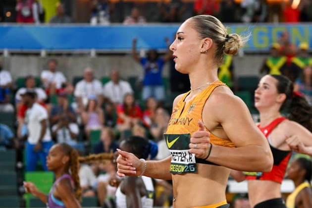World Athletics U20 Championships Oregon 2026 EUGENE, UNITED STATES OF AMERICA - AUGUST 7, 2026 : Emma Goretzka (GER) competing during the World Athletics U20 Championships Oregon 2026 at Hayward Field on August 7, 2026 in Eugene, United States Of America. *** World Athletics U20 Championships, Oregon 2026, EUGENE, UNITED STATES OF AMERICA AUGUST 7, 2026 Emma Goretzka (GER) competing during the World Athletics U20 Championships Oregon 2026 at Hayward Field on August 7, 2026, in Eugene, United States of America Copyright: xBEAUTIFULxSPORTS DecaxText&Bildx