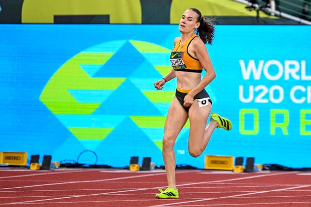 World Athletics U20 Championships Oregon 2026 EUGENE, UNITED STATES OF AMERICA - AUGUST 7, 2026 : Luna Fischer (GER) competing during the World Athletics U20 Championships Oregon 2026 at Hayward Field on August 7, 2026 in Eugene, United States Of America. *** World Athletics U20 Championships Oregon 2026 EUGENE, UNITED STATES OF AMERICA AUGUST 7, 2026 Luna Fischer (GER) competing during the World Athletics U20 Championships Oregon 2026 at Hayward Field on August 7, 2026, in Eugene, United States of America Copyright: xBEAUTIFULxSPORTS DecaxText&Bildx