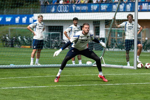 Luca Philipp, (TSG Hoffenheim, 37), bereit, TSG Hoffenheim, Fussball, Trainingslager, Saison Vorbereitung, Saison 2026 2027, GER, 06.08.2026, Eibner-Pressefoto Andreas Ulmer TSG Hoffenheim, Fussball, Trainingslager, Saison Vorbereitung, Saison 2026 2027, GER, 06.08.2026, *** Luca Philipp, TSG Hoffenheim, 37, ready, TSG Hoffenheim, soccer, training camp, preseason, 2026–2027 season, GER, August 6, 2026, Eibner Press Photo Andreas Ulmer TSG Hoffenheim, soccer, training camp, preseason, 2026–2027 season, GER, August 6, 2026, Copyright: xEibner-Pressefoto AndreasxUlmerx EP_AUR