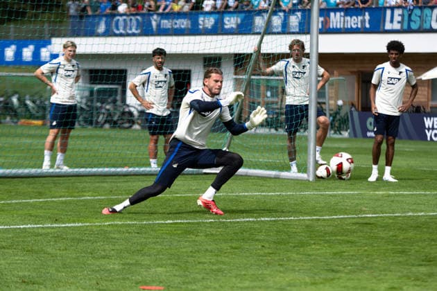 Luca Philipp, (TSG Hoffenheim, 37), gute Aktion, TSG Hoffenheim, Fussball, Trainingslager, Saison Vorbereitung, Saison 2026 2027, GER, 06.08.2026, Eibner-Pressefoto Andreas Ulmer TSG Hoffenheim, Fussball, Trainingslager, Saison Vorbereitung, Saison 2026 2027, GER, 06.08.2026, *** Luca Philipp, TSG Hoffenheim, 37, great play, TSG Hoffenheim, soccer, training camp, preseason, 2026–2027 season, GER, August 6, 2026, Eibner Press Photo by Andreas Ulmer, TSG Hoffenheim, soccer, training camp, preseason, 2026–2027 season, GER, August 6, 2026, Copyright: xEibner-Pressefoto AndreasxUlmerx EP_AUR