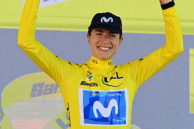 Stage 6 - Women S Tour De France 2026 Official ceremony with cyclist and yellow jersey wearer Marlen Reusser of Team Movistar at the finish of Stage 6 between Montbrison and Tournon sur Rhone during the 2026 Women s Tour de France in Tournon sur Rhone, France, on August 6, 2026. Tournon sur Rhone Ardeche France  Copyright: xRomainxDoucelinx originalFilename:doucelin-stage6wo260806_npwI2.jpg