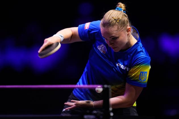 Margaryta Pesotska (UKR), AUGUST 7, 2026 - Table tennis, Tischtennis : WTT Champions Yokohama 2026 Womens singles round of 16 at Yokohama BUNTAI, Kanagawa, Japan. Noxthirdxpartyxsales  aflo_340276616 KenxAsakurax