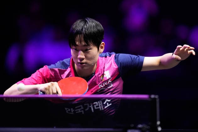 Oh Junsung (KOR), AUGUST 7, 2026 - Table tennis, Tischtennis : WTT Champions Yokohama 2026 Mens singles round of 16 at Yokohama BUNTAI, Kanagawa, Japan. Noxthirdxpartyxsales  aflo_340276643 KenxAsakurax