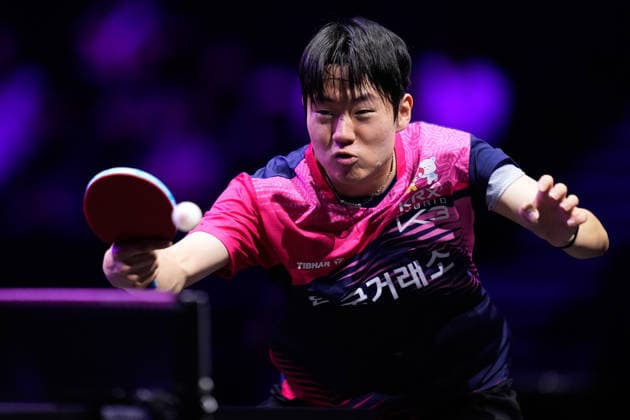 Oh Junsung (KOR), AUGUST 7, 2026 - Table tennis, Tischtennis : WTT Champions Yokohama 2026 Mens singles round of 16 at Yokohama BUNTAI, Kanagawa, Japan. Noxthirdxpartyxsales  aflo_340276647 KenxAsakurax