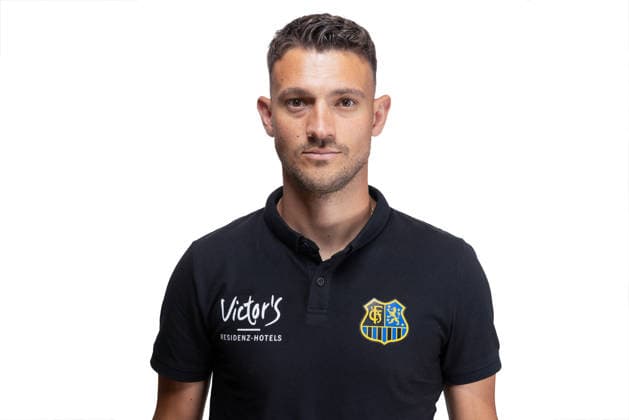 1. FC Saarbruecken 2026 Studio Portraits Co-Trainer Leon Laudi , DFB 3. Liga 2026 2027, 1. FC Saarbruecken, Media Day, 22.07.2026, Foto: Philipp von Ditfurth picture-alliance DFB Saarbruecken Deutschland