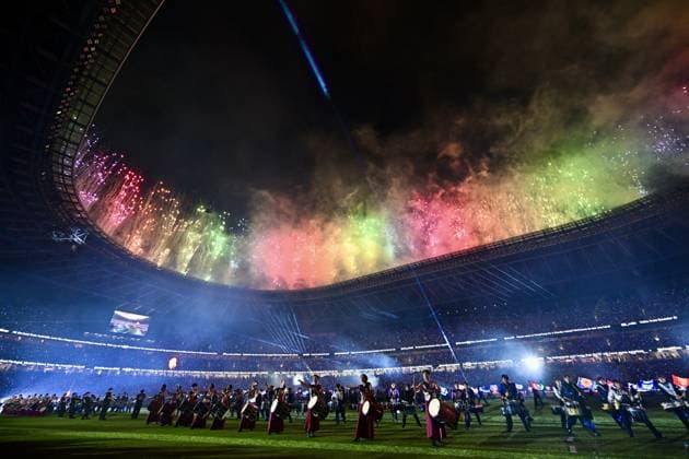 General view, AUGUST 7, 2026 - Football Soccer : 2026-27 J1 League match between Yokohama F.Marinos - Kashima Antlers at MUFG STADIUM (National Stadium) in Tokyo, Japan.  aflo_340287477 KenjiroxMatsuox