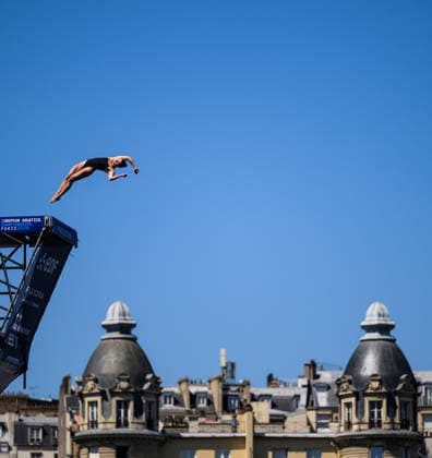 260807 Iris Corinna Schmidbauer of Germany competes in women™s high diving 20m platform round 2 during day eight of the 2026 European Aquatics Championships on August 7, 2026 in Paris. Photo: Joel Marklund BILDBYRAN kod JM JM0834 bbeng simhopp diving high diving höga hopp 2026 european aquatics championships em dam *** August 7, 2026: Iris Corinna Schmidbauer of Germany competes in the women’s 20-meter platform high diving round 2 during day eight of the 2026 European Aquatics Championships on August 7, 2026 in Paris. Photo by Joel Marklund. BILDBYRAN code JM JM0834 bbeng diving high diving 2026 European Aquatics Championships women’s  Copyright: JOELxMARKLUND BB260807JM012
