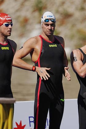 Men s 3km Knockout Sprint, Gregorio Paltrinieri from Italy at the European Aquatics Championships Paris 2026, Paris, August 07, 2026 .  Copyright: xGianxMattiaxD Alberto LaPressex