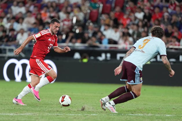 Audi Football Summit 2026: FC Bayern Munich VS Aston Villa Arijon IbrahimoviÄ‡ of FC Bayern Munich during a match of FC Bayern Munich VS Aston Villa at Kai Tan Stadium during the Audi Football Summit 2026 on August 7, 2026 in Hong Kong. (Photo by Ellan Mad Nexpher Images) Hong Kong