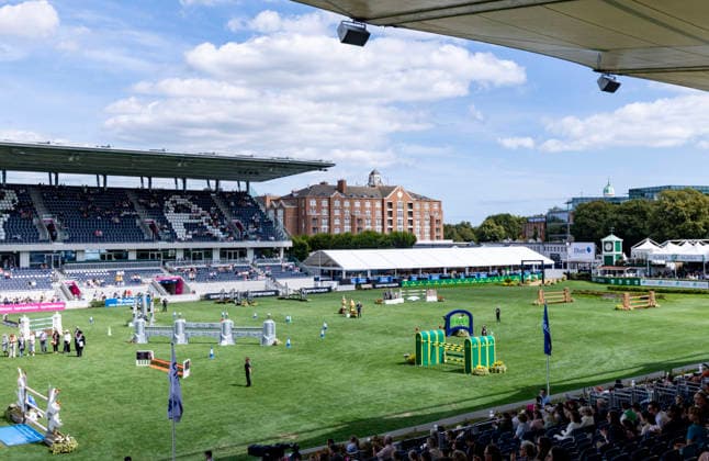 2026 Dublin Horse Show, Laya Arena, Dublin 7 8 2026 A view of the Laya Arena ahead of the event A view of the Laya Arena ahead of the event 7 8 2026  Copyright: xx DC73948 copy