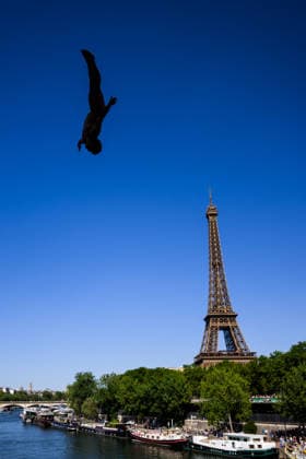 260807 Manuel Tobias Halbisch of Germany competes in men™s high diving 20m platform round 1 during day eight of the 2026 European Aquatics Championships on August 7, 2026 in Paris. Photo: Joel Marklund BILDBYRAN kod JM JM0834 bbeng simhopp diving high diving höga hopp 2026 european aquatics championships em *** August 7, 2026: Manuel Tobias Halbisch of Germany competes in the men’s 20-meter platform high diving Round 1 during Day 8 of the 2026 European Aquatics Championships on August 7, 2026 in Paris. Photo by Joel Marklund. BILDBYRAN code JM JM0834 bbeng diving high diving 2026 European Aquatics Championships EM  Copyright: JOELxMARKLUND BB260807JM045