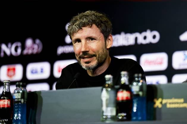 TUBIZE - The new Red Devils national coach Mark van Bommel during the presentation at the Proximus Basecamp. The 49-year-old Dutchman is the successor to Frenchman Rudi Garcia. Van Bommel signs a contract through the 2028 European Championship, EM, Europameisterschaft PIETER STAM DE JONGE ANP xVIxANPxSportx xxANPxIVx 565040305 originalFilename: 565040305.jpg