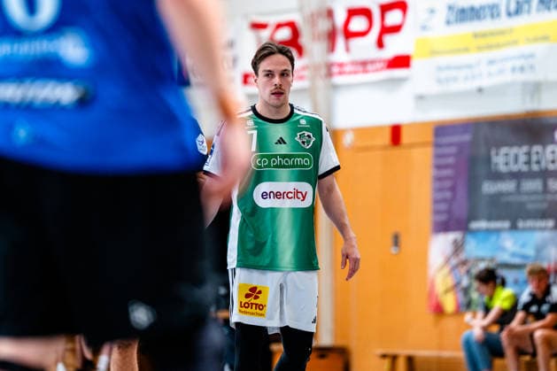 07.08.2026, xdobgx, Handball Heide-Cup 2026, TSV Hannover-Burgdorf - Mors Thy Handball v.l. Leif Tissier (TSV Hannover-Burgdorf, 7) Portrait, Portraet, Einzelbild *** August 7, 2026, xdobgx, 2026 Heide Cup Handball Tournament, TSV Hannover Burgdorf vs. Mors Thy Handball, from left: Leif Tissier, TSV Hannover Burgdorf, 7 portraits, portrait, single image