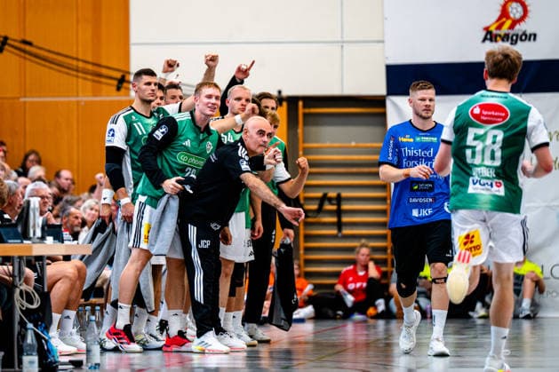 07.08.2026, xdobgx, Handball Heide-Cup 2026, TSV Hannover-Burgdorf - Mors Thy Handball v.l. Jubel, Torjubel, jubelt ueber das Tor, celebrate the goal, celebration, Daniel Weber (TSV Hannover-Burgdorf, 58) *** August 7, 2026, xdobgx, 2026 Heide Cup Handball, TSV Hannover Burgdorf vs. Mors Thy Handball, l Jubilation, goal celebration, celebrating the goal, Daniel Weber (TSV Hannover Burgdorf), 58