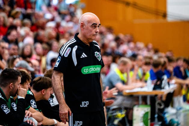 07.08.2026, xdobgx, Handball Heide-Cup 2026, TSV Hannover-Burgdorf - Mors Thy Handball v.l. Juan Carlos Pastor (TSV Hannover-Burgdorf, Trainer) Portrait, Portraet, Einzelbild *** August 7, 2026, xdobgx, 2026 Heide Cup Handball Tournament, TSV Hannover Burgdorf vs. Mors Thy Handball, from left: Juan Carlos Pastor (TSV Hannover Burgdorf), Coach Profile, Portrait, Single Image