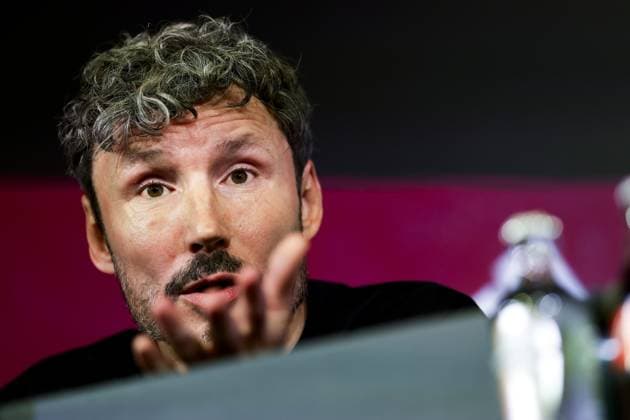 TUBIZE - The new Red Devils national coach Mark van Bommel during the presentation at the Proximus Basecamp. The 49-year-old Dutchman is the successor to Frenchman Rudi Garcia. Van Bommel signs a contract through the 2028 European Championship, EM, Europameisterschaft PIETER STAM DE JONGE ANP xVIxANPxSportx xxANPxIVx 565040316 originalFilename: 565040316.jpg