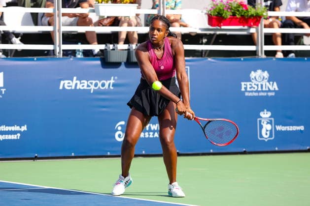 WARSZAWA 07.08.2026 TURNIEJ WTA, Tennis Damen 125 WARSAW T-MOBILE POLISH OPEN - DEBEL FINAL--- TENNIS TOURNAMENT WTA 125 WARSAW T-MOBILE POLISH OPEN - DOUBLE FINAL MATCH ALANA SMITH FOT. ANNA KLEPACZKO FOTOPYK NEWSPIX.PL --- newspix.pl 