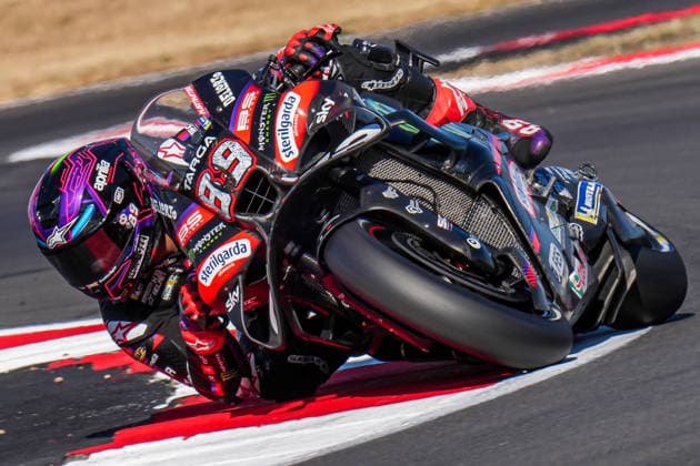 Jorge Martin (Spain) of the Aprilia Racing ( 89) during Practice at Round 12 of the 2026 Qatar Airways Grand Prix of Great Britain at Silverstone Circuit, Towcester, England on the 7 August 2026.  Copyright: xDavidxHornx PMI-7310-0066