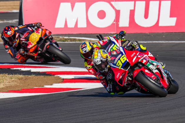 Joan Mir (Spain) of the Honda HRC Castrol ( 36) during Practice at Round 12 of the 2026 Qatar Airways Grand Prix of Great Britain at Silverstone Circuit, Towcester, England on the 7 August 2026.  Copyright: xDavidxHornx PMI-7310-0080