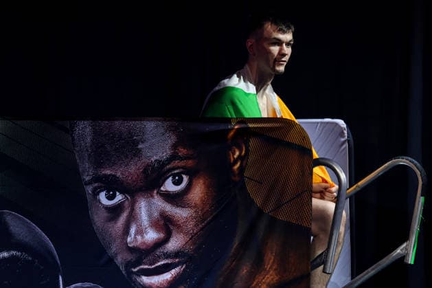 Zuffa Boxing 10 Aaron McKenna vs Etinosa Oliha Weigh-In, 3Arena, Dublin 7 8 2026 Aaron McKenna Aaron McKenna 7 8 2026  Copyright: xx BB3_7756