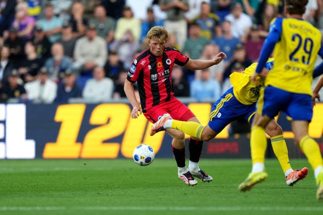 Eredivisie: SC Cambuur v Excelsior Rotterdam Leeuwarden - Jan Plug of Excelsior Rotterdam during the first competition round of the 2026 2027 Eredivisie season. The match is set between SC Cambuur and Excelsior Rotterdam at Kooi Stadion on 7 August 2026 in Leeuwarden, The Netherlands. (Hero Images Yannick Verhoeven) Copyright: xYannickxVerhoevenx