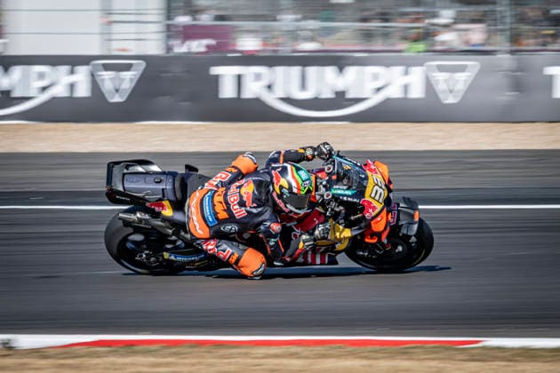 RECORD DATE NOT STATED 7th August 2026; Silverstone Circuit, Northamptonshire, England; 2026 MotoGP Grand Prix of Great Britain, Free Practice Day; Brad Binder of the Red Bull KTM Factory Racing Team during free practice 2 GodfreyxPitt