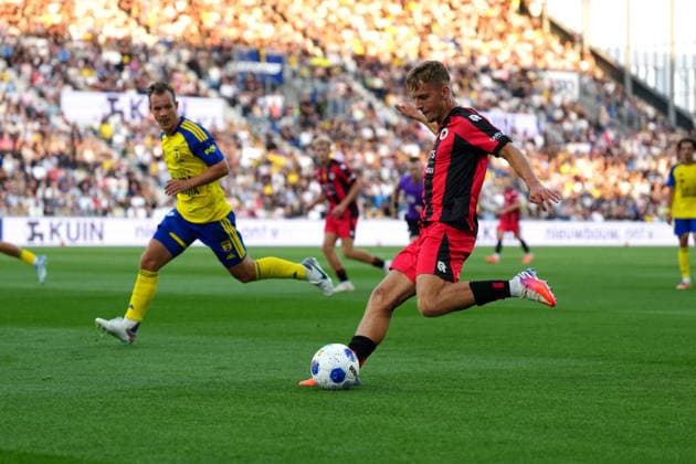 Eredivisie: SC Cambuur v Excelsior Rotterdam Leeuwarden - Gyan de Regt of Excelsior Rotterdam during the first competition round of the 2026 2027 Eredivisie season. The match is set between SC Cambuur and Excelsior Rotterdam at Kooi Stadion on 7 August 2026 in Leeuwarden, The Netherlands. (Hero Images Yannick Verhoeven) Copyright: xYannickxVerhoevenx