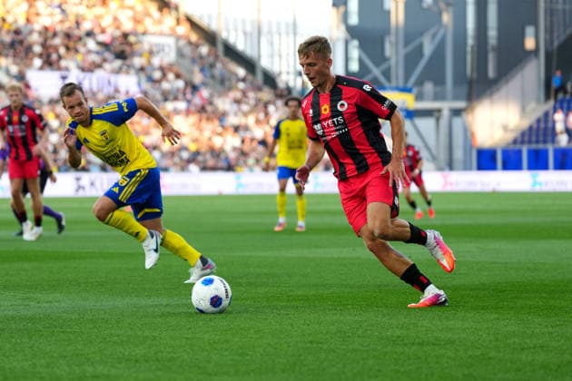 Eredivisie: SC Cambuur v Excelsior Rotterdam Leeuwarden - Gyan de Regt of Excelsior Rotterdam during the first competition round of the 2026 2027 Eredivisie season. The match is set between SC Cambuur and Excelsior Rotterdam at Kooi Stadion on 7 August 2026 in Leeuwarden, The Netherlands. (Hero Images Yannick Verhoeven) Copyright: xYannickxVerhoevenx