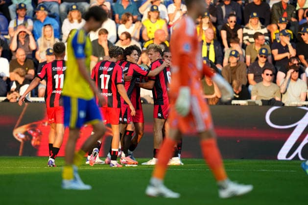 Eredivisie: SC Cambuur v Excelsior Rotterdam Leeuwarden - Simon Janssen of Excelsior Rotterdam, Daniel van Vianen of Excelsior Rotterdam during the first competition round of the 2026 2027 Eredivisie season. The match is set between SC Cambuur and Excelsior Rotterdam at Kooi Stadion on 7 August 2026 in Leeuwarden, The Netherlands. (Hero Images Yannick Verhoeven) Copyright: xYannickxVerhoevenx