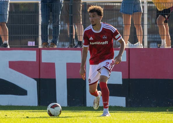 07.08.2026 - Fussball - Saison 2026 2027 - Regionalliga Bayern - 03. Spieltag: 1. FC Nürnberg FCN II ( Club ) - TSV Buchbach - DaMa - xdaxmax - Nizar Üstel Uestel (21, 1. FC Nürnberg FCN II ) *** August 7, 2026 Soccer 2026–2027 Season Bavarian Regional League Matchday 3 FC Nuremberg FCN II Club TSV Buchbach DaMa xdaxmax Nizar Üstel Uestel 21, 1 FC Nuremberg FCN II