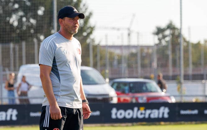 07.08.2026 - Fussball - Saison 2026 2027 - Regionalliga Bayern - 03. Spieltag: 1. FC Nürnberg FCN II ( Club ) - TSV Buchbach - DaMa - xdaxmax - Andreas Andy Wolf (Trainer 1. FC Nürnberg FCN II ) enttäuscht Enttäuschung *** August 7, 2026 Soccer 2026–2027 Season Bavarian Regional League Matchday 3 1. FC Nürnberg FCN II Club TSV Buchbach Women s Team xdaxmax Andreas Andy Wolf Coach 1. FC Nürnberg FCN II Disappointed Disappointment