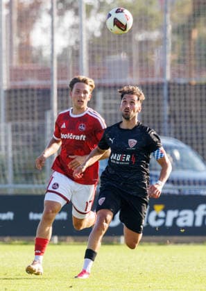 07.08.2026 - Fussball - Saison 2026 2027 - Regionalliga Bayern - 03. Spieltag: 1. FC Nürnberg FCN II ( Club ) - TSV Buchbach - DaMa - xdaxmax - Moritz Wiezorrek (17, 1. FC Nürnberg FCN II ) Samed Bahar (8, TSV Buchbach ) *** August 7, 2026 Soccer Season 2026–2027 Bavarian Regional League Matchday 3 1. FC Nürnberg FCN II Club TSV Buchbach Women s Team xdaxmax Moritz Wiezorrek 17, 1 FC Nuremberg FCN II Samed Bahar 8, TSV Buchbach
