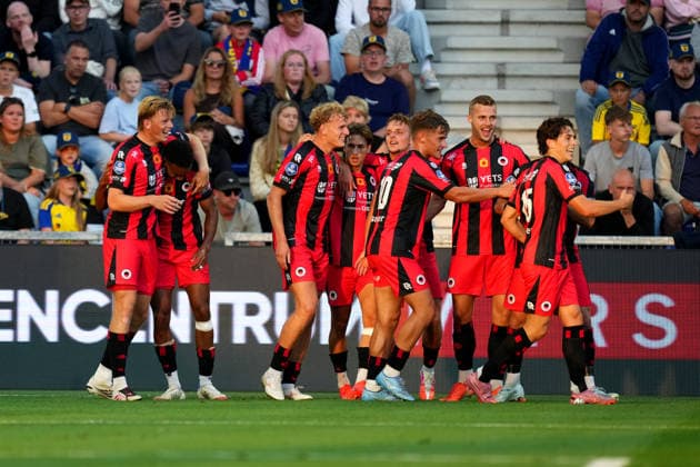 Eredivisie: SC Cambuur v Excelsior Rotterdam Leeuwarden - Jan Plug of Excelsior Rotterdam, Gyan de Regt of Excelsior Rotterdam during the first competition round of the 2026 2027 Eredivisie season. The match is set between SC Cambuur and Excelsior Rotterdam at Kooi Stadion on 7 August 2026 in Leeuwarden, The Netherlands. (Hero Images Yannick Verhoeven) Copyright: xYannickxVerhoevenx