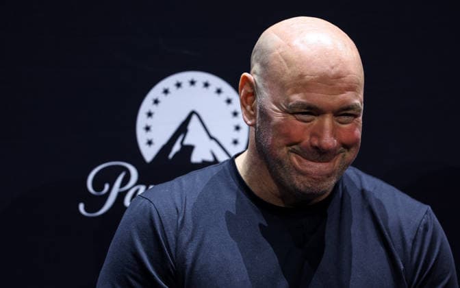 Zuffa Boxing 10 Aaron McKenna vs Etinosa Oliha Weigh-In, 3Arena, Dublin 7 8 2026 UFC CEO and President Dana White Dana White 7 8 2026  Copyright: xx BB2_2904