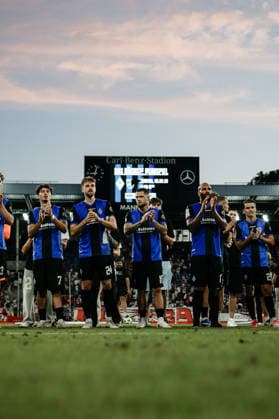 07.08.2026, xhettx, Fussball 3.Liga, SV Waldhof Mannheim - Fortuna Düsseldorf v.l. (DFL DFB REGULATIONS PROHIBIT ANY USE OF PHOTOGRAPHS as IMAGE SEQUENCES and or QUASI-VIDEO) *** August 7, 2026, xhettx, Soccer 3rd Division, SV Waldhof Mannheim vs. Fortuna Düsseldorf. DFL and DFB regulations prohibit any use of photographs as image sequences and or quasi-video.