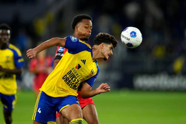 Eredivisie: SC Cambuur v Excelsior Rotterdam Leeuwarden - Ilano Silva Timas of Excelsior Rotterdam during the first competition round of the 2026 2027 Eredivisie season. The match is set between SC Cambuur and Excelsior Rotterdam at Kooi Stadion on 7 August 2026 in Leeuwarden, The Netherlands. (Hero Images Yannick Verhoeven) Copyright: xYannickxVerhoevenx