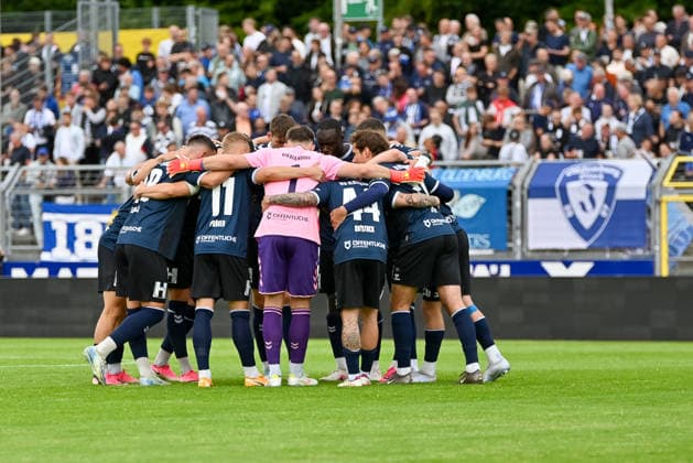 Teamkreis VfB Oldenburg VfB Oldenburg vs. SV Drochtersen Assel, Fussball, Regionalliga Nord, 2. Spieltag, Saison 2026 2027, 07.08.2026, VfB Oldenburg vs. SV Drochtersen Assel, Fussball, Regionalliga Nord, 2. Spieltag, Saison 2026 2027, 07.08.2026 Oldenburg *** VfB Oldenburg Squad: VfB Oldenburg vs. SV Drochtersen Assel, Soccer, Regionalliga Nord, Matchday 2, 2026–2027 Season, August 7, 2026, VfB Oldenburg vs. SV Drochtersen Assel, Soccer, Regionalliga Nord, Matchday 2, 2026–2027 Season, August 7, 2026, Oldenburg Copyright: xEibner-Pressefoto RobertxGertzenx EP_RGN