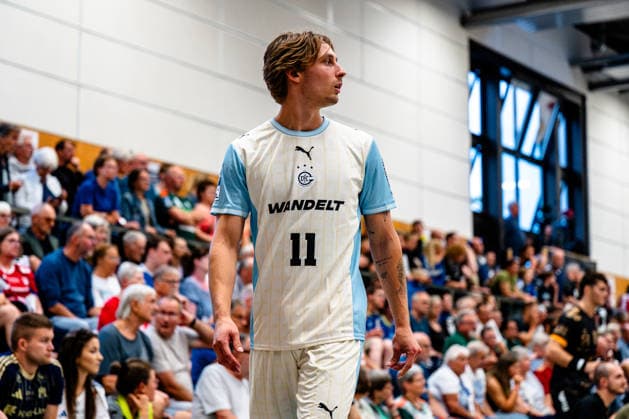 07.08.2026, xdobgx, Handball Heide-Cup 2026, VFL Gummersbach - Provence Aix v.l. Mathis Häseler (VfL Gummersbach, 11) Portrait, Portraet, Einzelbild Schneverdingen *** August 7, 2026, xdobgx, 2026 Heide Cup Handball Tournament, VFL Gummersbach vs. Provence Aix-en-Provence, Mathis Häseler (VfL Gummersbach), 11 Portrait, Portrait, Single Image, Schneverdingen