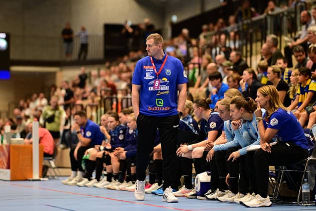 Handball I Frauen I Saison 2026-2027 I Testspiel I Buxtehuder SV - VfL Oldenburg I 07.08.2026 Jonas Schlender (Buxtehuder Sportverein) Buxtehude Halle Nord (Neu) Niedersachsen Deutschland *** Handball I Women I 2026–2027 Season I Friendly Match I Buxtehuder SV vs. VfL Oldenburg I August 7, 2026 Jonas Schlender Buxtehuder Sportverein Buxtehude Halle Nord Neu Lower Saxony Germany Copyright: xLobeca FelixxWeißbergx