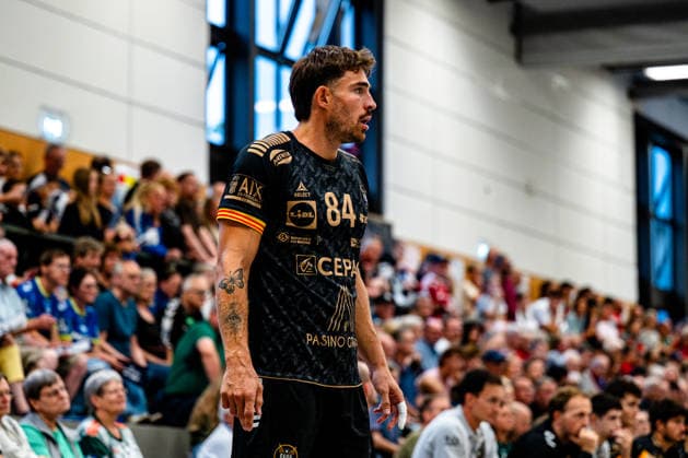 07.08.2026, xdobgx, Handball Heide-Cup 2026, VFL Gummersbach - Provence Aix v.l. Aymeric Zaepfel (PAUC Handball, 84) Portrait, Portraet, Einzelbild Schneverdingen *** August 7, 2026, xdobgx, 2026 Heide Cup Handball Tournament, VFL Gummersbach vs. Provence Aix-en-Provence, Aymeric Zaepfel, PAUC Handball, 84 Portrait, Portrait, Single Image, Schneverdingen