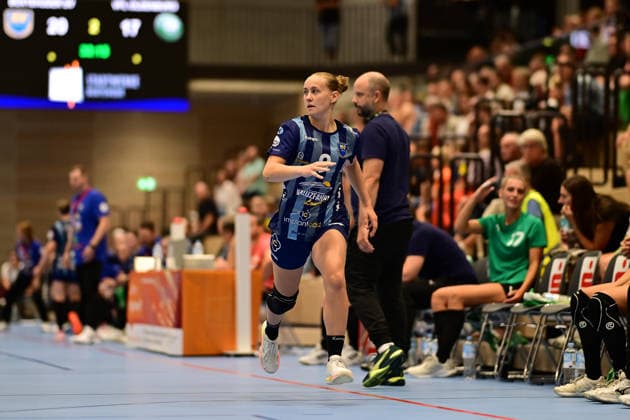 Handball I Frauen I Saison 2026-2027 I Testspiel I Buxtehuder SV - VfL Oldenburg I 07.08.2026 Paula Mews (9, Buxtehuder Sportverein) Buxtehude Halle Nord (Neu) Niedersachsen Deutschland *** Handball I Women I 2026–2027 Season I Friendly Match I Buxtehuder SV vs. VfL Oldenburg I August 7, 2026 Paula Mews 9, Buxtehuder Sportverein, Buxtehude, Halle Nord, New Lower Saxony, Germany Copyright: xLobeca FelixxWeißbergx