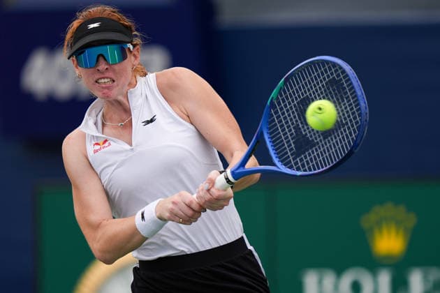National Bank Open 2026 - Day 7 TORONTO, CANADA - AUGUST 7 : Maya Joint of Australia in action against Liudmila Samsonova in the round of 32 during the WTA, Tennis Damen 1000 National Bank Open in Toronto, Ontario, Canada on August 7, 2026. Mert Alper Dervis Anadolu Ontario Canada. Editorial use only. Please get in touch for any other usage.  Copyright: x2026xAnadoluxMertxAlperxDervisx