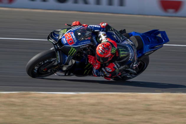 MOTO - MOTO GP - BRITISH GRAND PRIX 2026 20 QUARTARARO Fabio (fra), Monster Energy Yamaha MotoGP Team, Yamaha YZR-M1, action during the 2026 Qatar Airways Grand Prix of Great Britain on the Silverstone Circuit from August 7 to 9, 2026, in Silverstone, United Kingdom - SilverstoneUnited Kingdom  Copyright: xGIGIxSOLDANOx