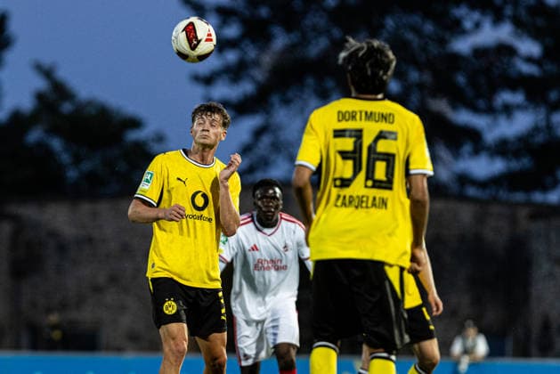 Regionalliga West: Borussia Dortmund II - 1.FC Köln II, 07.08.2026 Finn Fuchs (Borussia Dortmund U23, 3) Regionalliga West: Borussia Dortmund II - 1.FC Köln II, Rote Erde, Dortmund; 07.08.2026 DFB regulations prohibit any use of photographs as image sequences and or quasi video. *** Regionalliga West: Borussia Dortmund II 1, FC Köln II, August 7, 2026 Finn Fuchs Borussia Dortmund U23, 3 Regionalliga West Borussia Dortmund II 1 FC Köln II, Rote Erde, Dortmund August 7, 2026 DFB regulations prohibit any use of photographs as image sequences and or quasi-video Copyright: xBEAUTIFULxSPORTS Buriakovx