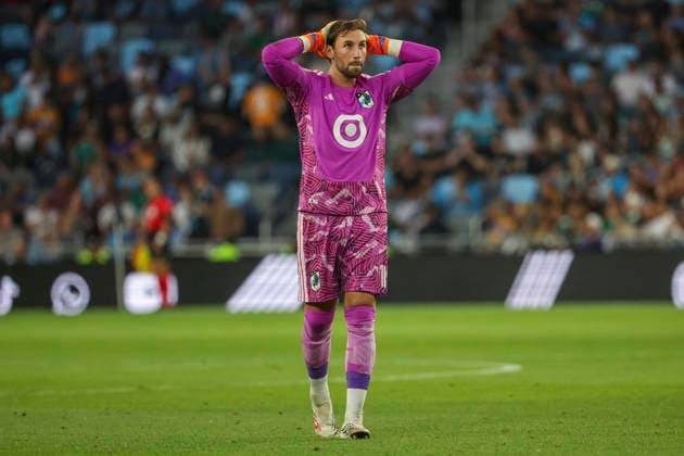 August 7, 2026, St. Paul, Minnesota, United States: Minnesota United FC goalkeeper ALEC SMIR (1) reacts to a shot attempt by his team. Minnesota United hosted Tigres UANL August 7th. The teams faced off at Allianz Field in St. Paul, Minnesota. Tigres UANL was victorious in a penalty shootout. St. Paul United States - ZUMAt166 20260807_zsp_t166_010 Copyright: xMichaelxTurnerx