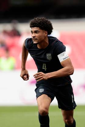 CONCACAF U-20 Championship - Costa Rica vs United States Chris Applewhite of the United States celebrates a goal during a semifinal match of the CONCACAF U-20 Championship between Costa Rica and the United States at Banorte Stadium in Mexico City, Mexico, 07 August 2026. Mexico City Mexico  Copyright: xJosexMendezx