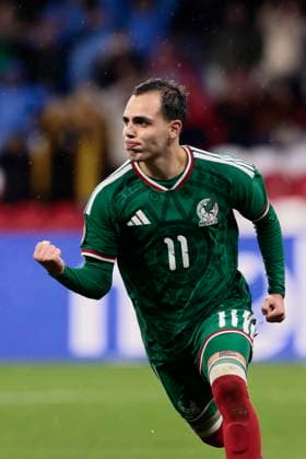CONCACAF U-20 Championship - Mexico vs Canada Hugo Camberos of Mexico celebrates a goal in a semifinal match of the CONCACAF U-20 Championship between Mexico and Canada at the Banorte stadium in Mexico City, Mexico, 07 August 2026. Mexico City Mexico  Copyright: xJosexMendezx